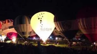 Bristol balloon fiesta 2013- night glow