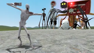 NEW SCP-096:SL THE SHY GUY UPDATE VS TREVOR HENDERSON CREATURES!! Garry's Mod [SCP Foundation]