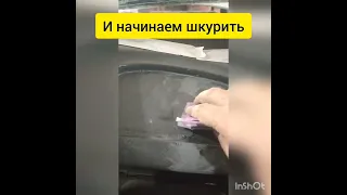 Удаляем трещину на торпеде ваз!!!