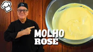 Como fazer molho rosé! | Cozinha básica | Chef Zeca