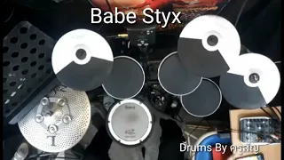 Babe Styx(Drum cover)​ By​ ครูสัญ#drumcover#styx