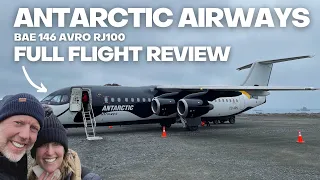 We flew to ANTARCTICA! Our Most Surreal Flight Ever on Antarctica Airways!