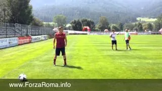 Francesco Totti parla con Rudi Garcia - 17/07/2013