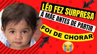 LEOZINHO FEZ SURPRESA À MAMÃE ANTES DE PARTIR EMOCIONANDO A CANTORA E FÃS CHORAM AO VER