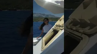 Girls take flight on Parasailing Boat  | Water Sports Antalya / Turkey