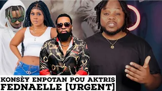 Konsey enpotan pou Aktris Fednaelle [ urgent ]#phidjyplug #fednaellefrancois