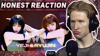 HONEST REACTION to [MIX & MAX] 'Break My Heart Myself' covered by ITZY YEJI & RYUJIN (예지 & 류진) (4K)