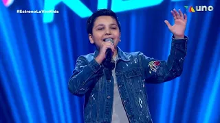 José Antonio López - Solo Otra Vez | Audiciones a ciegas de La voz kids México 2022