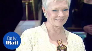 Judi Dench: 'I feel fine' after winning Oscar in 1999 - Daily Mail