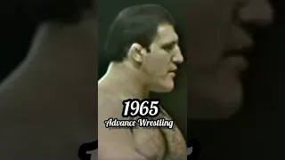 Bruno Sammartino Evolution ( 1960 - 2014 ) #shorts