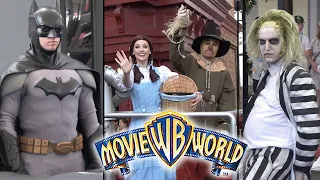 Movie World Gold Coast Vlog  | Hooray for Hollywood 2024! Theme Park Video 🇦🇺