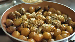 Potato Marbles (Korean braised baby potatoes)