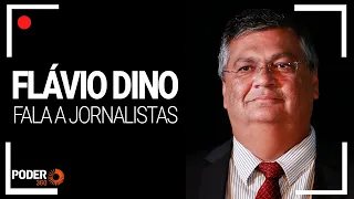 Ao vivo: Flávio Dino fala a jornalistas