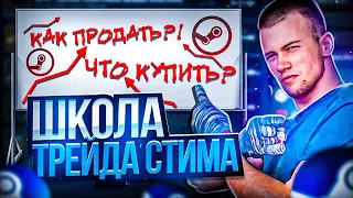 Школа Трейда #1 Как Начать Трейдить И Зарабатывать В СТИМЕ? Схемы CS2 CS:GO