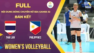 Full | Thailand vs Philippines | Women's Volleyball - SEA Games 32