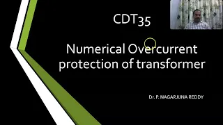 CDT35.1_Numerical overcurrent relay for transformer protection