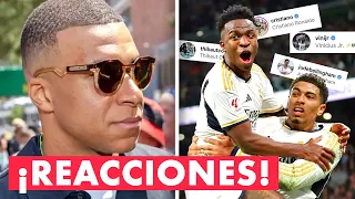 🔥🤩 Así reaccionaron los jugadores del Madrid al anuncio de Mbappé: Bellingham, Vinicius y más