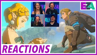 Zelda: Tears of the Kingdom Trailer 3 - Easy Allies Reactions