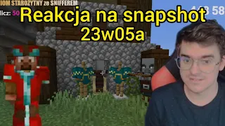 Reakcja TIDZIMI na snapshot 23w05a!