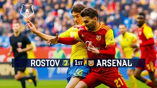 1st half FC Rostov vs Arsenal Tula, Week 19 | RPL 2018/19