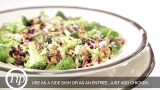 Quick & Easy: Broccoli and Cranberry Salad