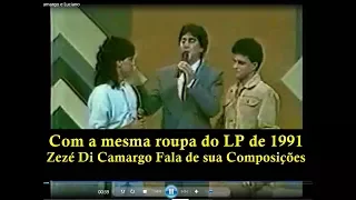 Zezé Di camargo e Luciano - 1° vez na TV - Lançando o LP de 1991 e Muito mais