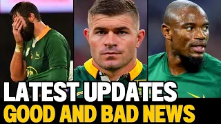 🚨New Updates On The Injured Marx, Mapimpi And De Jager Are Out | SPRINGBOKS NEWS