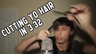 ASMR Fastest Haircut You'll EVER Get