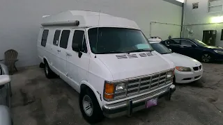 1987 Dodge Ram Van B250 Total Rebuild Custom - Episode 1