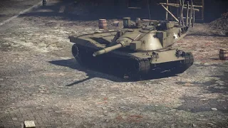 MBT 70 - War Thunder Realistic Gameplay
