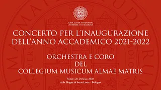 Concerto per l'inaugurazione dell'A.A. 2021/2022
