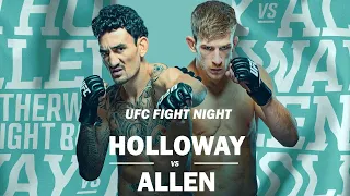 The MMA Analysis - UFC on ESPN 44 Holloway vs Allen Preview