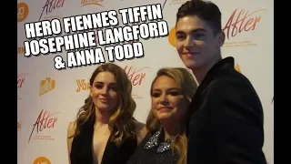 After Premiere em Portugal - Entrevista com Josephine Langford, Hero Fiennes-Tiffin & Anna Todd