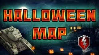 NEW Halloween Map + Platoon of Death ||World of Tanks Blitz||