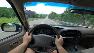 2000 Toyota Tundra SR5 V8 | POV Test Drive (Binaural Audio)