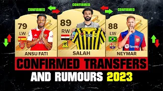 ALL NEW CONFIRMED TRANSFERS & RUMOURS! ✅😱 ft. Ansu Fati, Salah, Neymar…