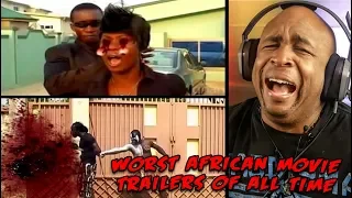 Worst African Movie Trailers of All Time REACTION!!