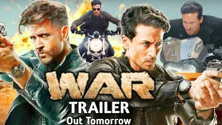 War Trailer Out Tomorrow | War Movie Trailer | Hrithik Roshan, Tiger Shroff, Vaani Kapoor