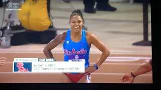 Women’s 200m Final | 2023 SEC Outdoor Championship