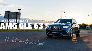 Quick Look and 0-60 Run in the 2021 Mercedes-Benz AMG GLE 63 S