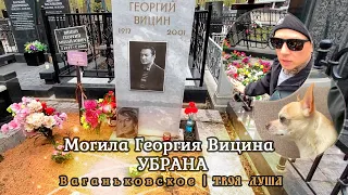 Могила Георгия Вицина Убрана ✞ Уборщик могил ✞ Твоя Душа ✞ #уборкамогил #россия #новости