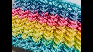Braided Granny Crochet Stitch Beginning Rows | Tutorial Part 1