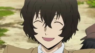 dazai osamu season 1 scenes bungou stray dogs anime 1080p rawless logoless