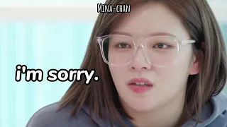 jeongyeon was forced to *apologize* to the public because of this... 🥺