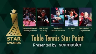 2017 ITTF Star Awards | Which is the Table Tennis Star Point of the Year?