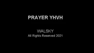 Prayer YHVH