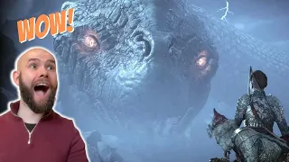 WORLD SERPENT Reaction! God of War Ragnarok