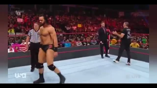 Roman vs shane & Drew 2-on-1 handcap match undertaker Return to save Roman On WWE  Raw 24 June 2019