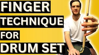 FINGER TECHNIQUE For Drum Set: How to BUILD SPEED, CONTROL, and ENDURANCE