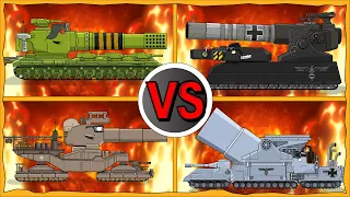 "Clash of Giants - Iron Pairs" Cartoons about tanks